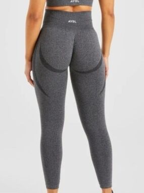 AYBL High-Waist Sculpting Leggings in Dark Gray